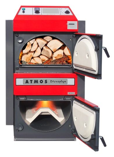 ATMOS DC30SX 30 kW kocioł piec zgazujący drewno holzgas zgazowanie