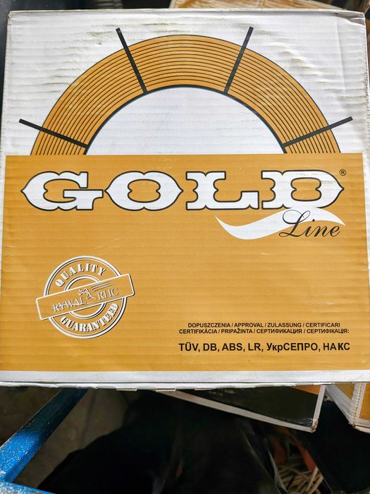 Drut spawalniczy GOLD 15kg 1mm   1,2mm