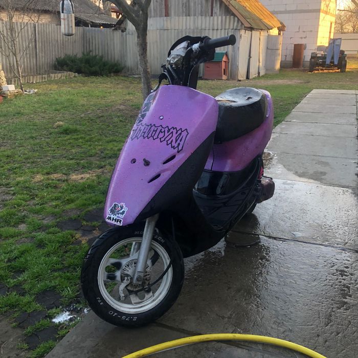 Honda Dio Af-34 на легкому тюнінгу