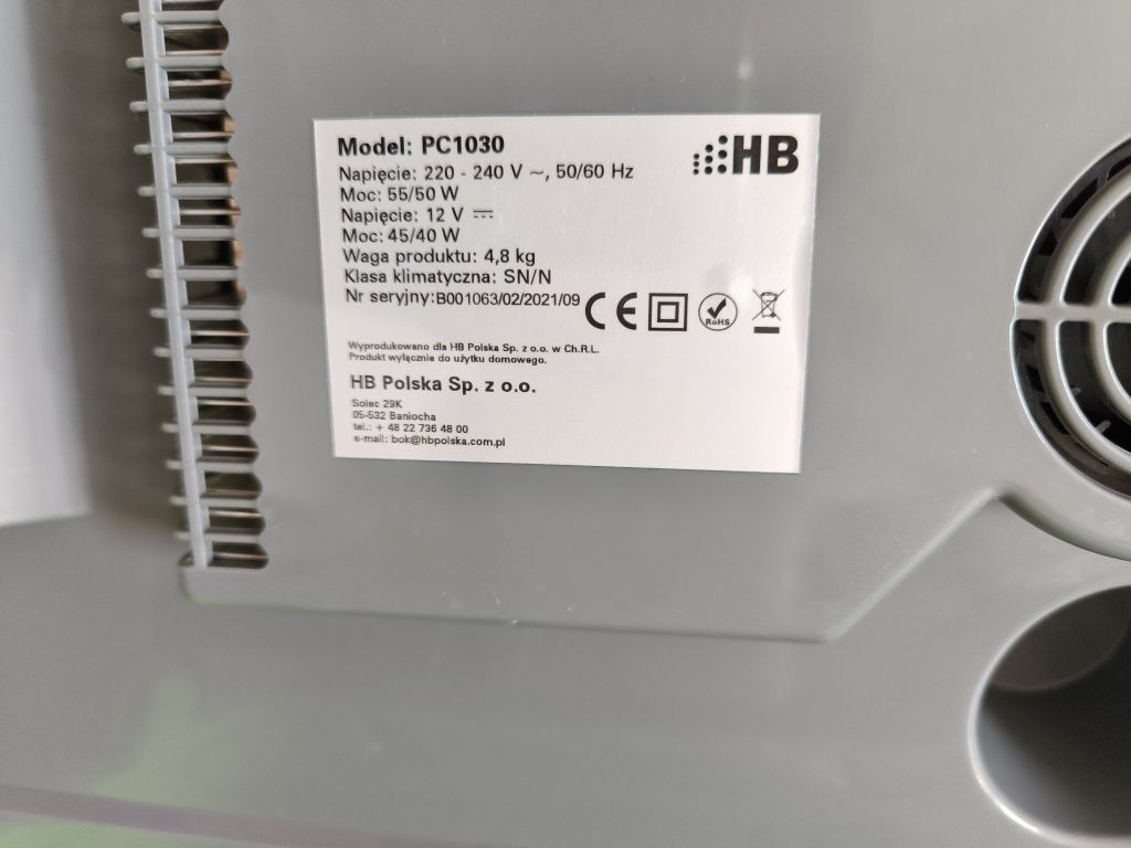 Lodówka turystyczna HB PC1030