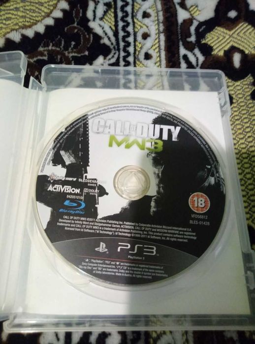 PlayStation 3 игры Call of Duty Modern Warfare 3