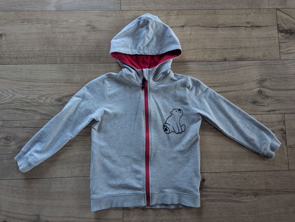 Bluza szara Carry rozm 122 na 6-7 lat unisex