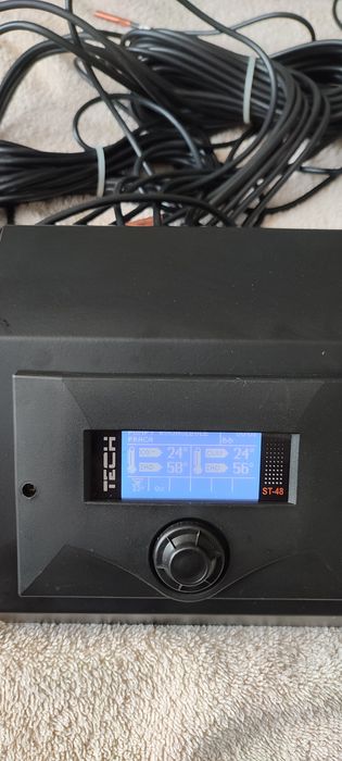 Sterownik tech st48 wraz z nowym  osprzętem