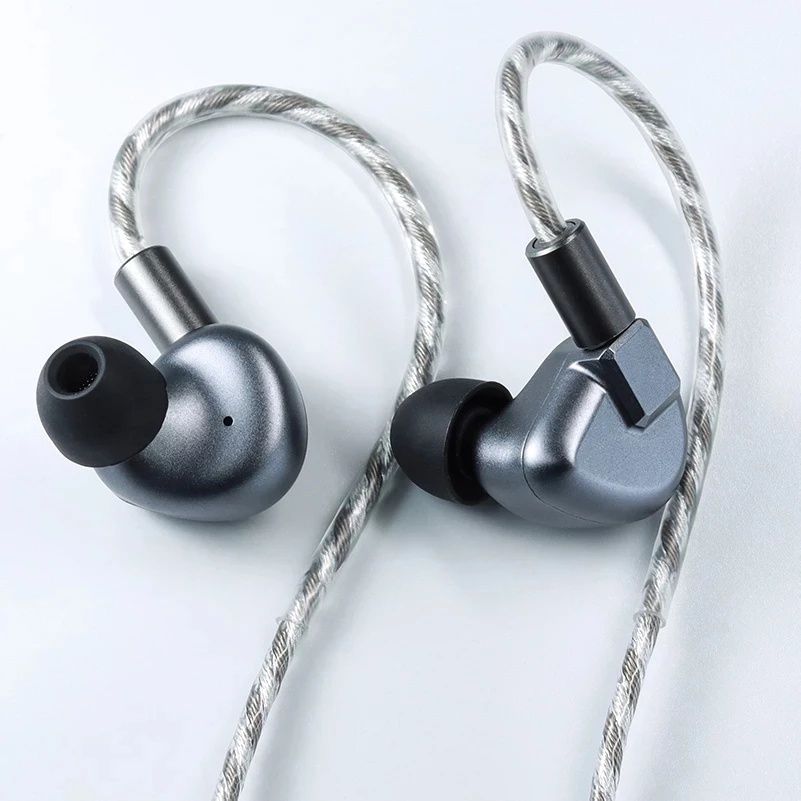 ⇒ LetShuoer S12 Nebula Grey (jeck 3.5) - наушники Planar Driver 14.8mm