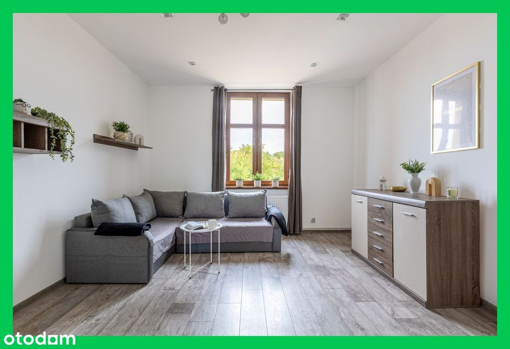 2pok z OGRÓDKIEM i ogrzewaniem gazowym