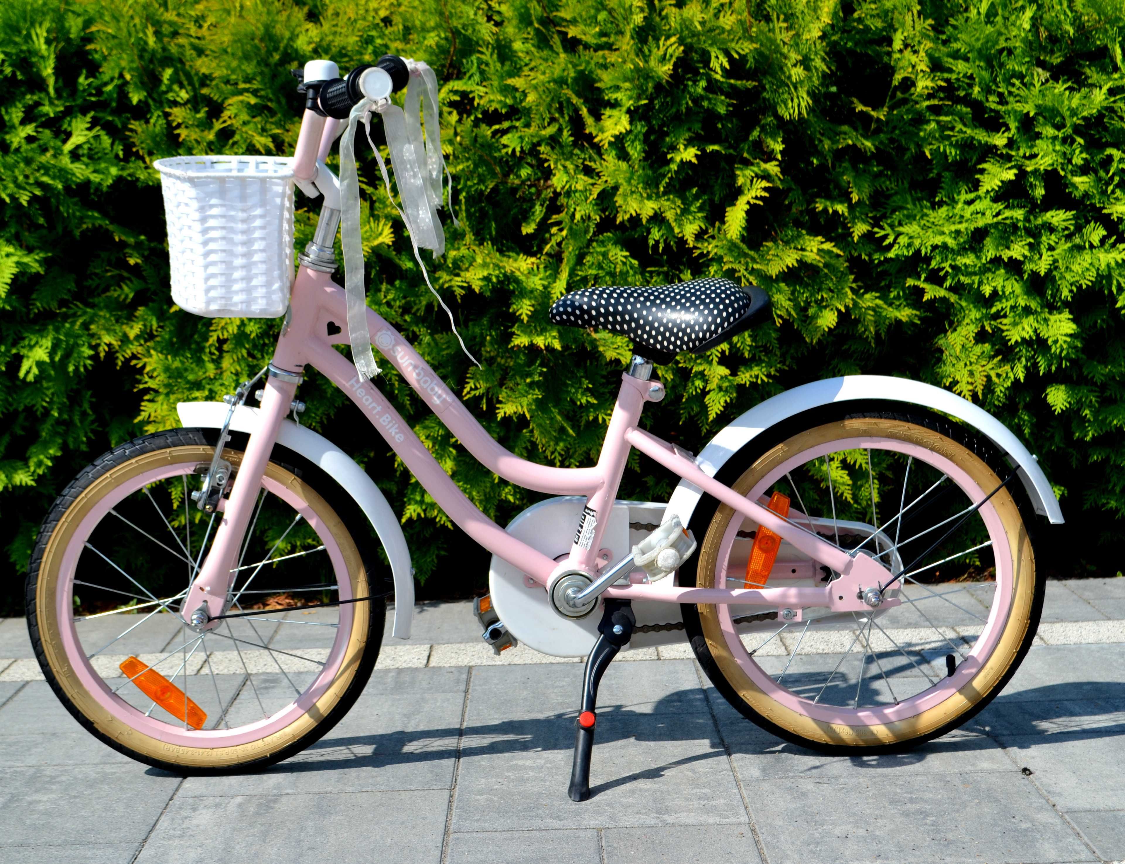 Rower rowerek dziecięcy SUN BABY Heart Bike 16 cali Stan BDB