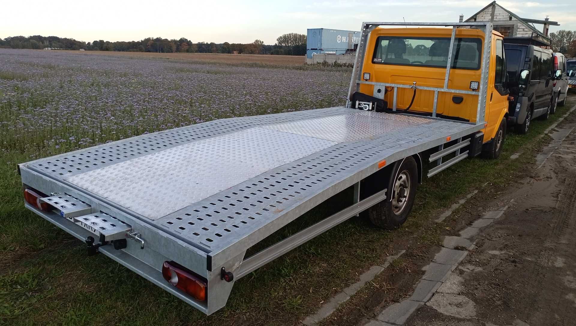 Platforma alu aluminiowa zabudowa podjazdy laweta ducato boxer jumper