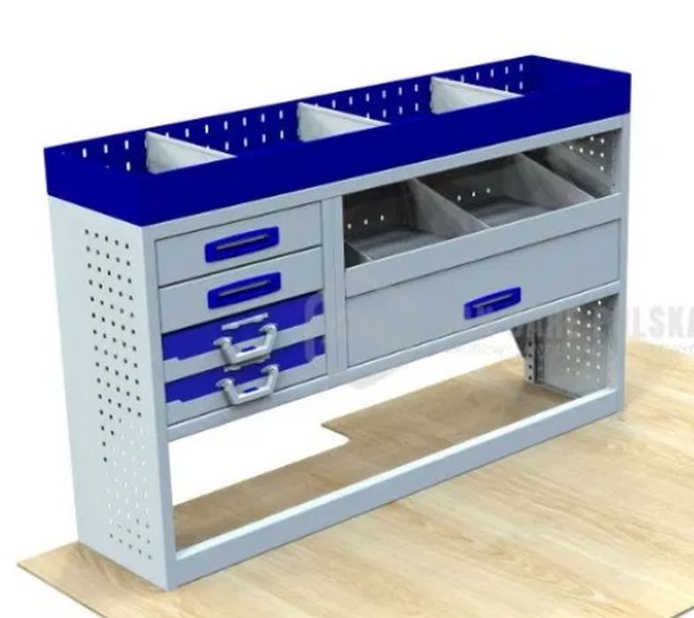 Zabudowa Do Busa Serwisowa Warsztatowa Półki Regał Szafka Berlingo Par