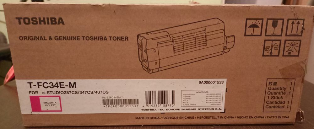 Toner toshiba T-FC34E-M