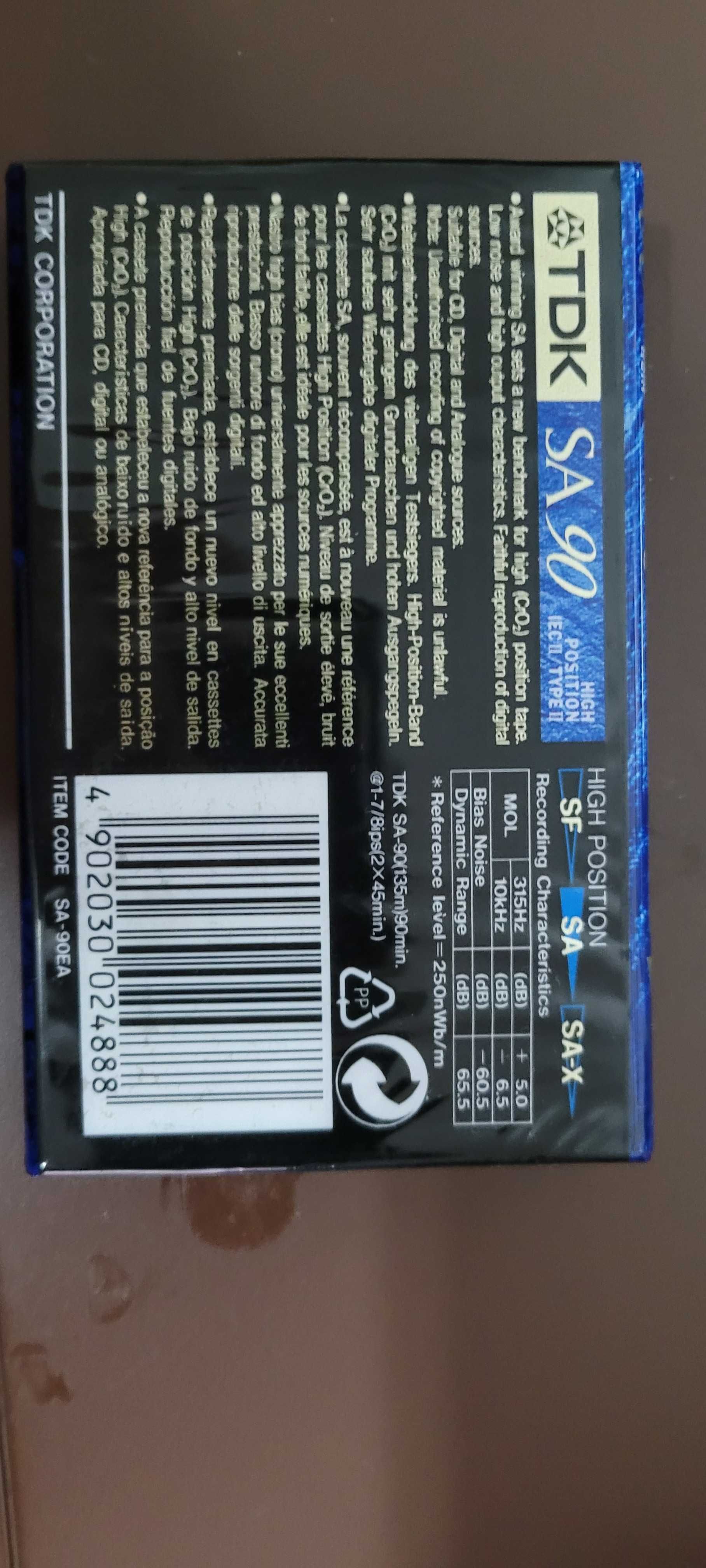 Vendo cassettes áudio diversas marcas