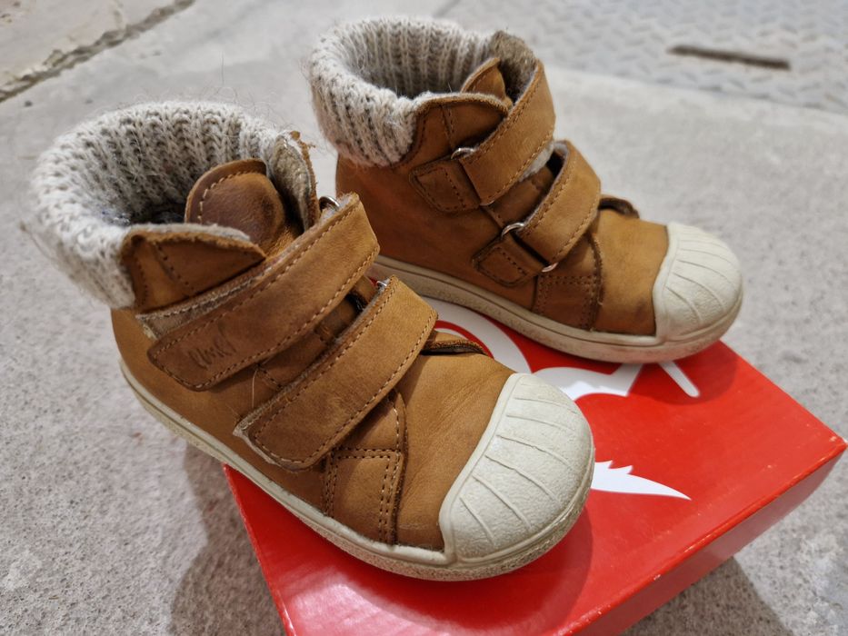 Buty emel trzewiki roz. 23 skórzane