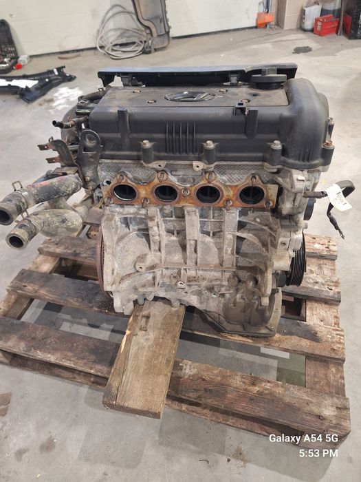 Silnik kompletny 1.4 Benzyna G4FA 87 tys. Kia Ceed Hyundai I30