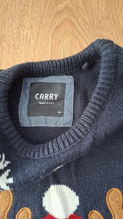 Sweterek świąteczny chlopiecy carry 134