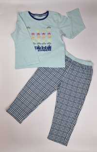 Piżama dwuczęściowa dla chłopca podkoszulek i spodnie rozmiar 98/104