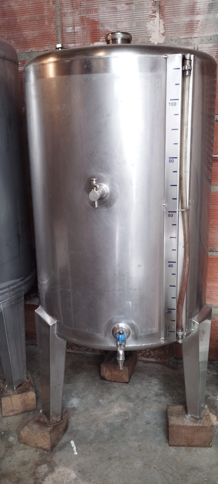 Cuba em inox 100lt