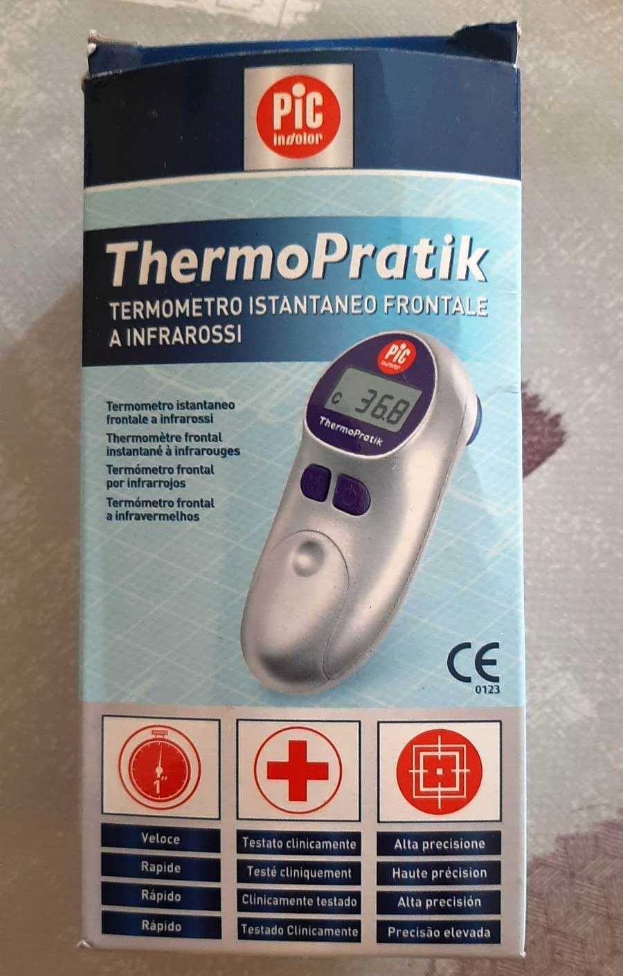 Termómetro frontal infravermelhos