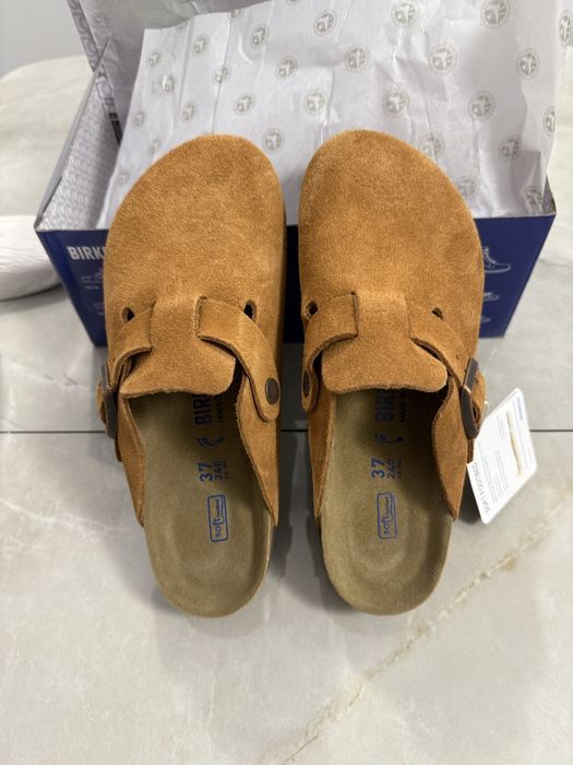 Шльопанці Birkenstock Boston клоги шлепанцы