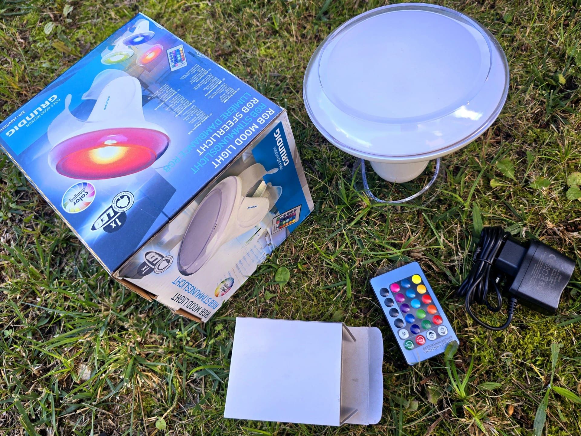 Grundig generator poświaty projektor kolorów lampa nowa