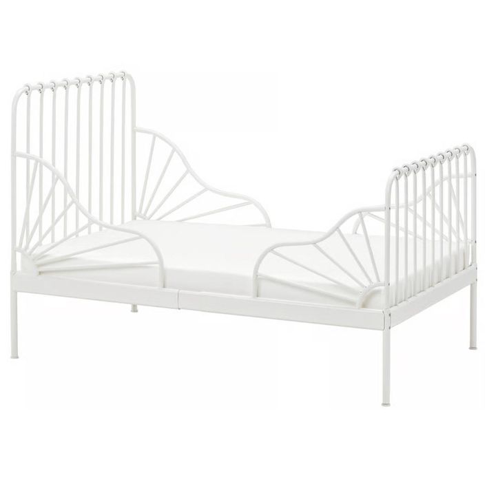 Cama Extensível IKEA - com estrado e colchão