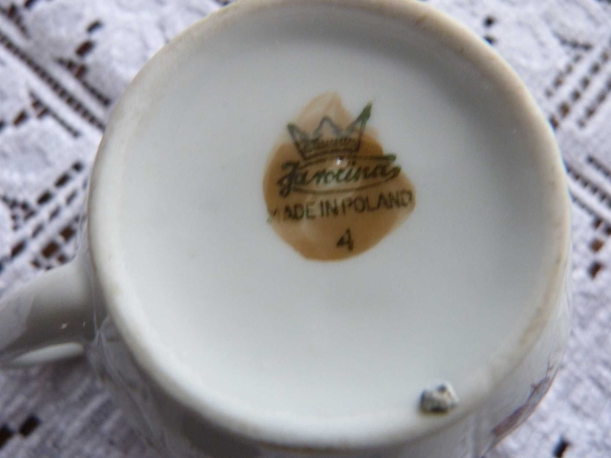 Wałbrzych zestaw porcelanowy do kawy