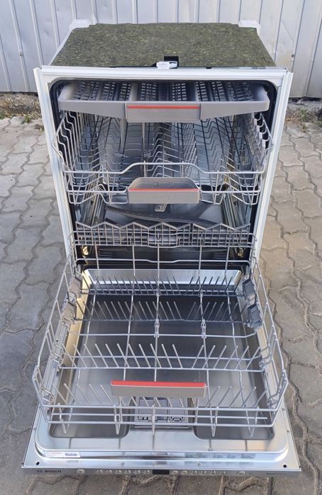 Вбудована посудомийка 60см Bosch SMV68MX04E 3 корзини EcoSilence Drive