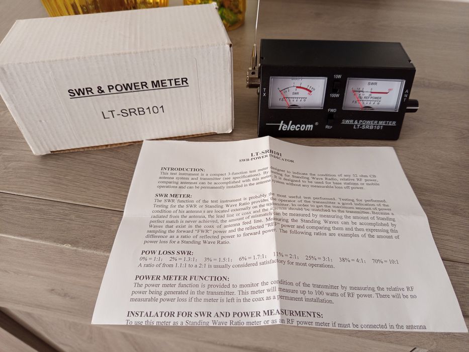 Medidor de estacionarias novo cb 27mhz