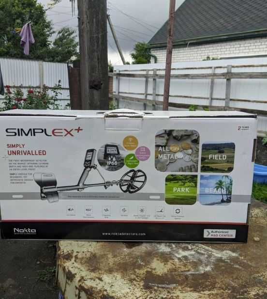 Металлоискатель Nokta Simplex + Металошукач Сімплекс Плюс Нокта