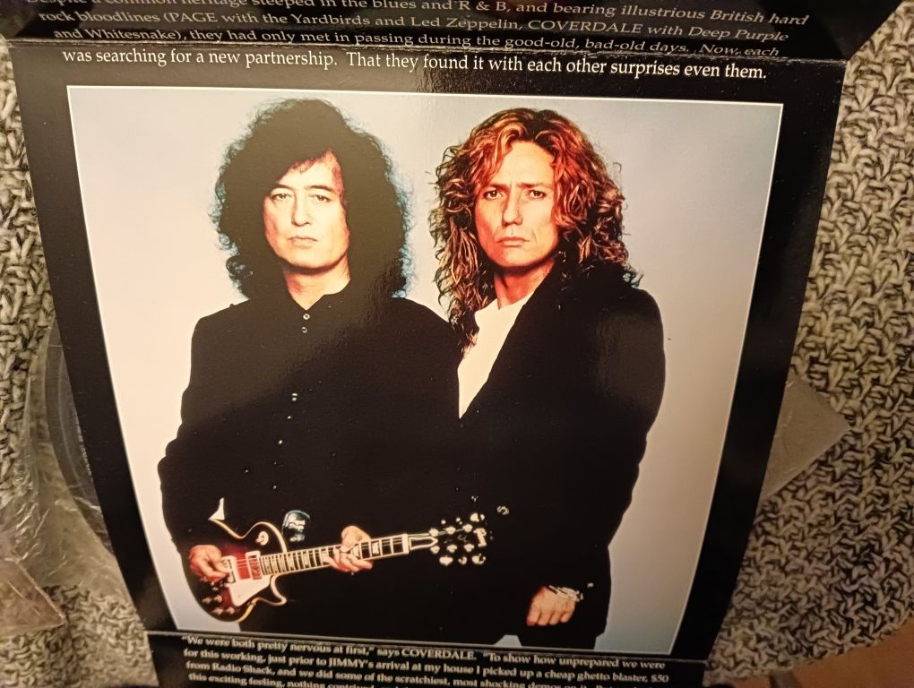 Płyta winylowa Whitesnake Saints JAPAN Coverdale Page Zeppelin Purple