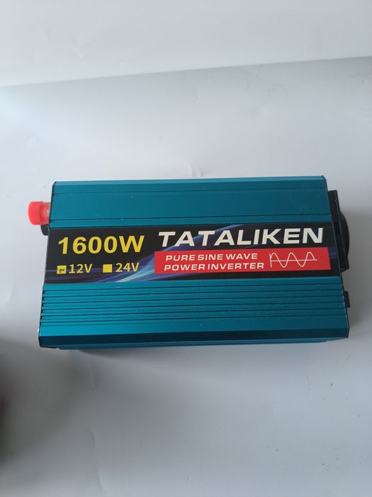 Przetwornica 12v 230 v 1600 w czysty sinus