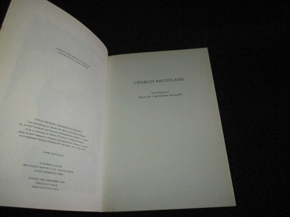 Livro​ A Modernidade Walter Benjamin