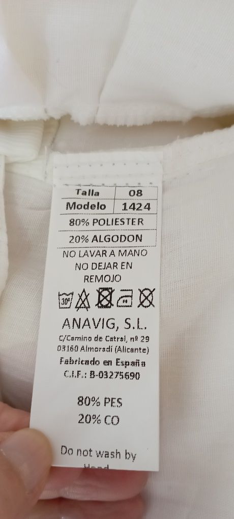 Vestido cerimônia tamanho 8