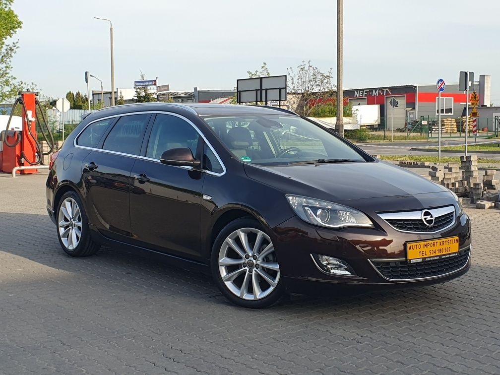 Opel Astra 1.6 benzyna/Lpg BRC. Ksenon, Skórzana tapicerka, Nawigacja
