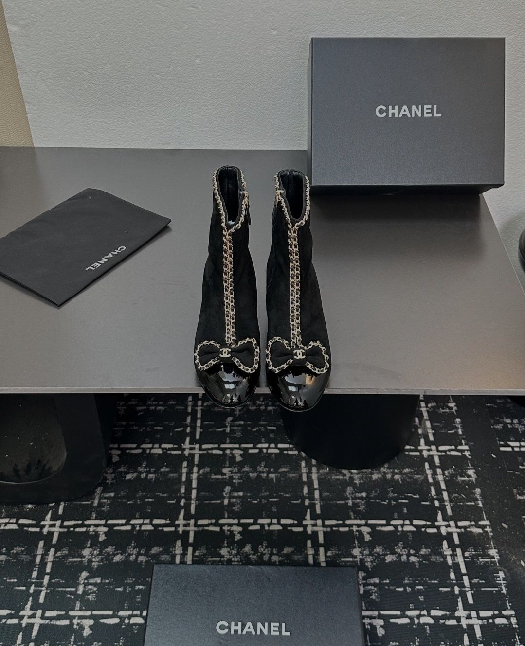 Chanel 24P botki kokarda łańcuch r. 35-41 Wrocław Stare Miasto
