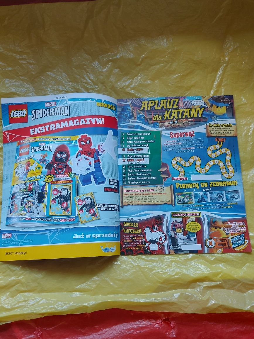 Czasopismo dziecięce Ninjago Lego 2023 rok