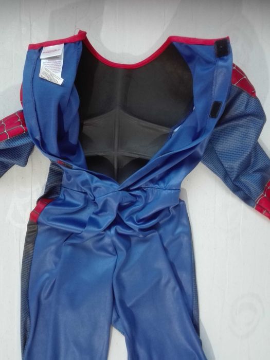 strój Spiderman 3D, 110-116, 5-6 lat, kostium na karnawał