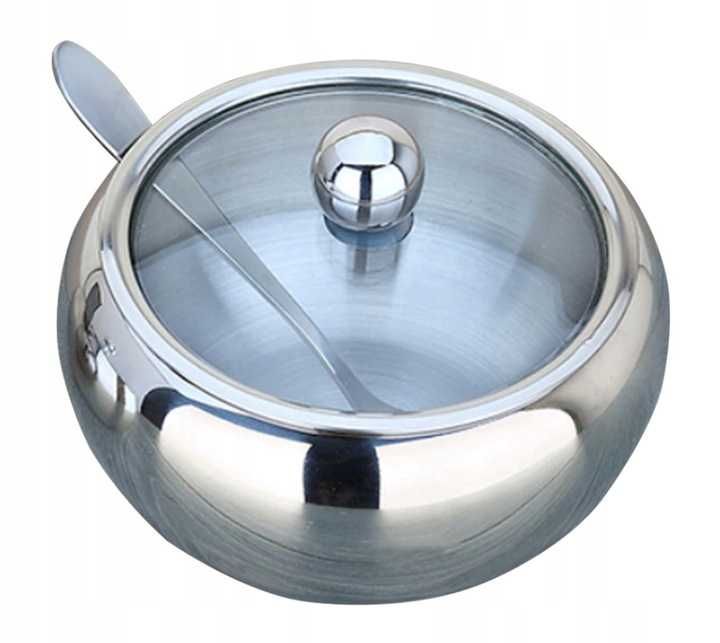 Cukierniczka 560ml + pokrywka i łyżeczka