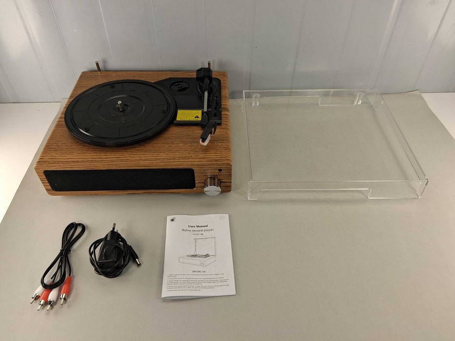 C228 Retro Odtwarzacz Muzyczny A6 z USB i Głośnikami Stereo