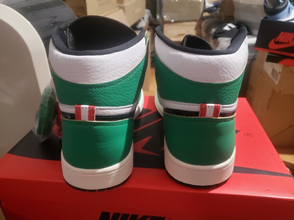 Nowe Nike Air Jordan 1 Lucky Green 42 8.5 10w