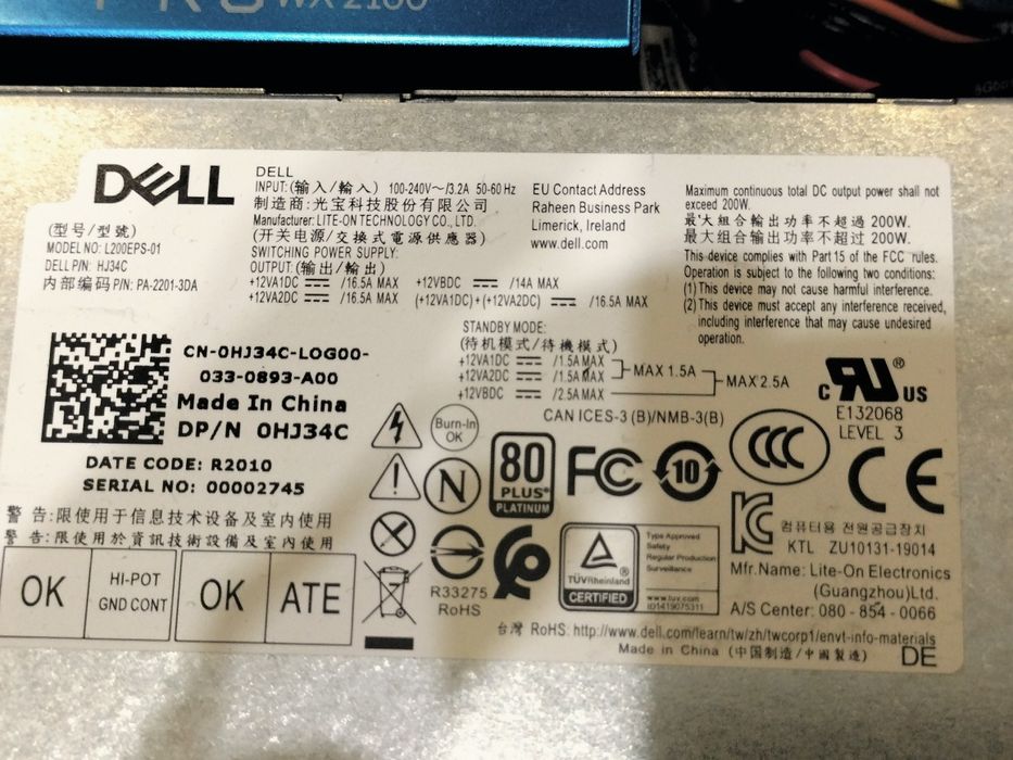 Dell Precision 3440 SFF, Intel Core I5-10500, 16Gb DDR4, 256Gb NVMe