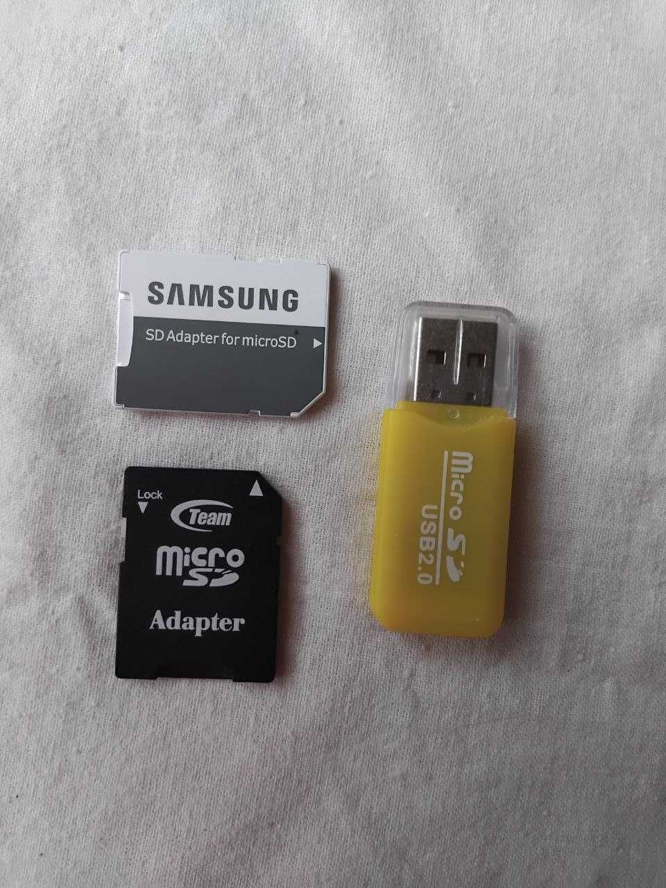Адаптеры SD-microSD, microSD-USB (цена за все)