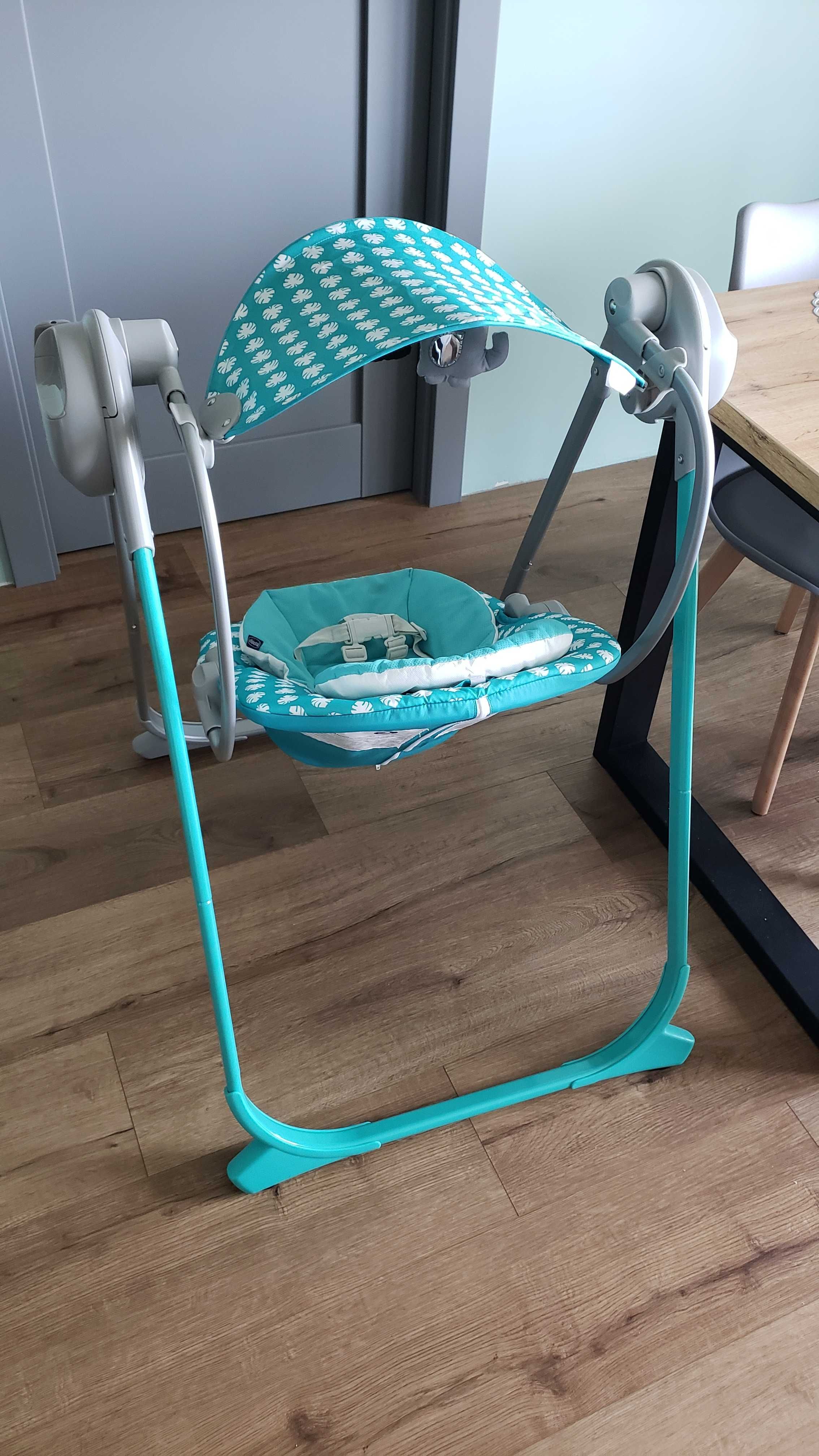 Huśtawka niemowlęca Chicco Polly Swing Up. Bardzo dobry stan
