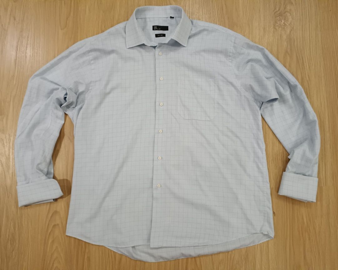 Koszula bawełniana męska spinka Bhs rozmiar 17 XL/XXL