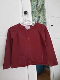 Zara burgundowy sweterek 104