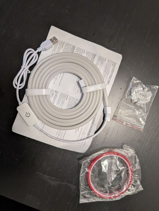 Fita led cob (tipo néon) 2m branco