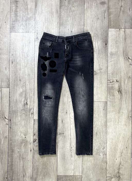 Dsquared 2 джинсы штаны 31 S-M размер черные