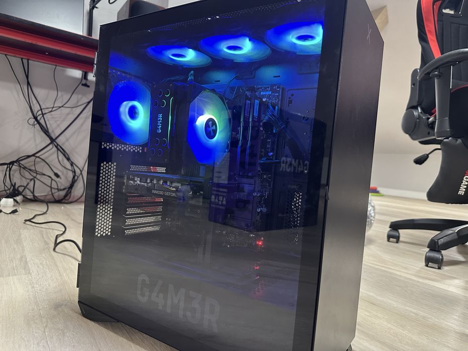 Komputer G4M3R HERO gaming pc /rtx2060/i5-12400F/16GB ram/SSD 1TB