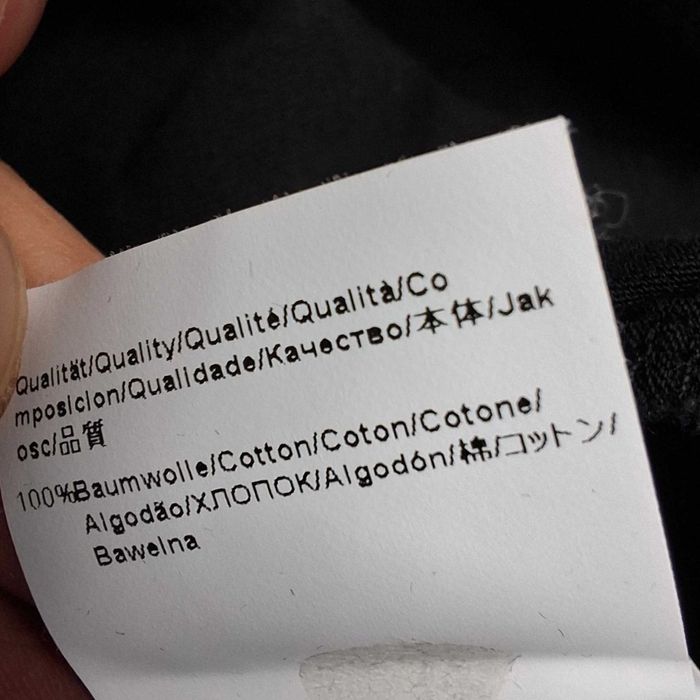 BOSS Hugo Boss t-shirt koszulka męska XL / L czarna t shirt bawełna