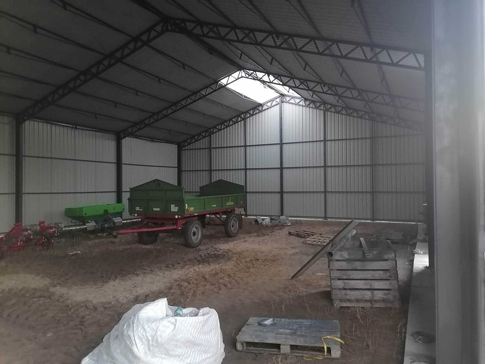 Hala stalowa 15x25x5m - konstrukcja