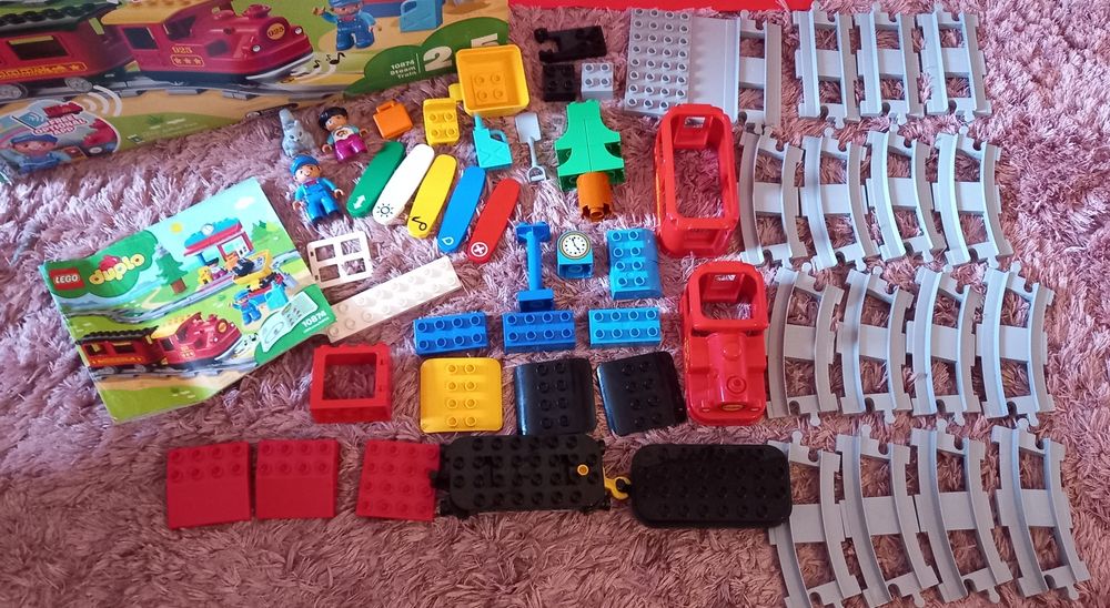 Lego duplo 10874 потяг/залізниця конструктор