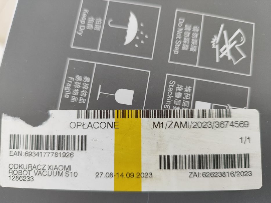 Xiaomi Robot Vacuum S10- robót odkurzająco- mopujący